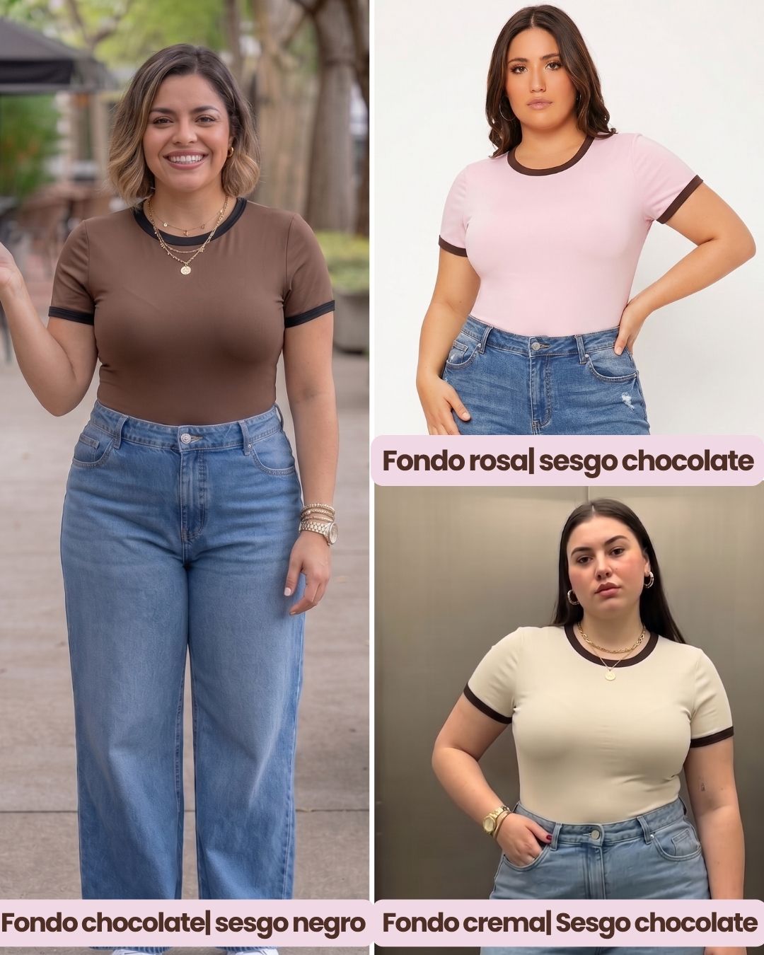 COMBO BODYS x3+ENVIO GRATIS Y BLUSA GRATIS