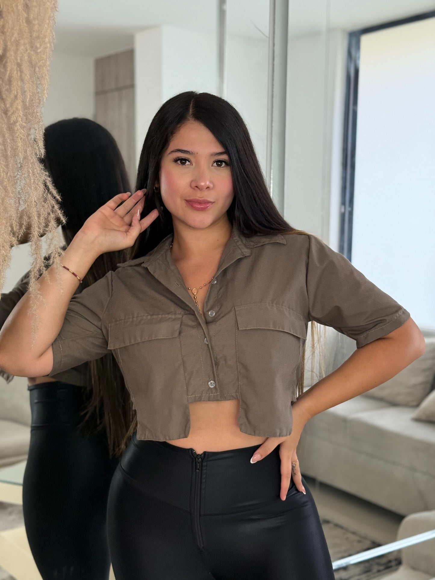 CAMISERA DE BOTONES