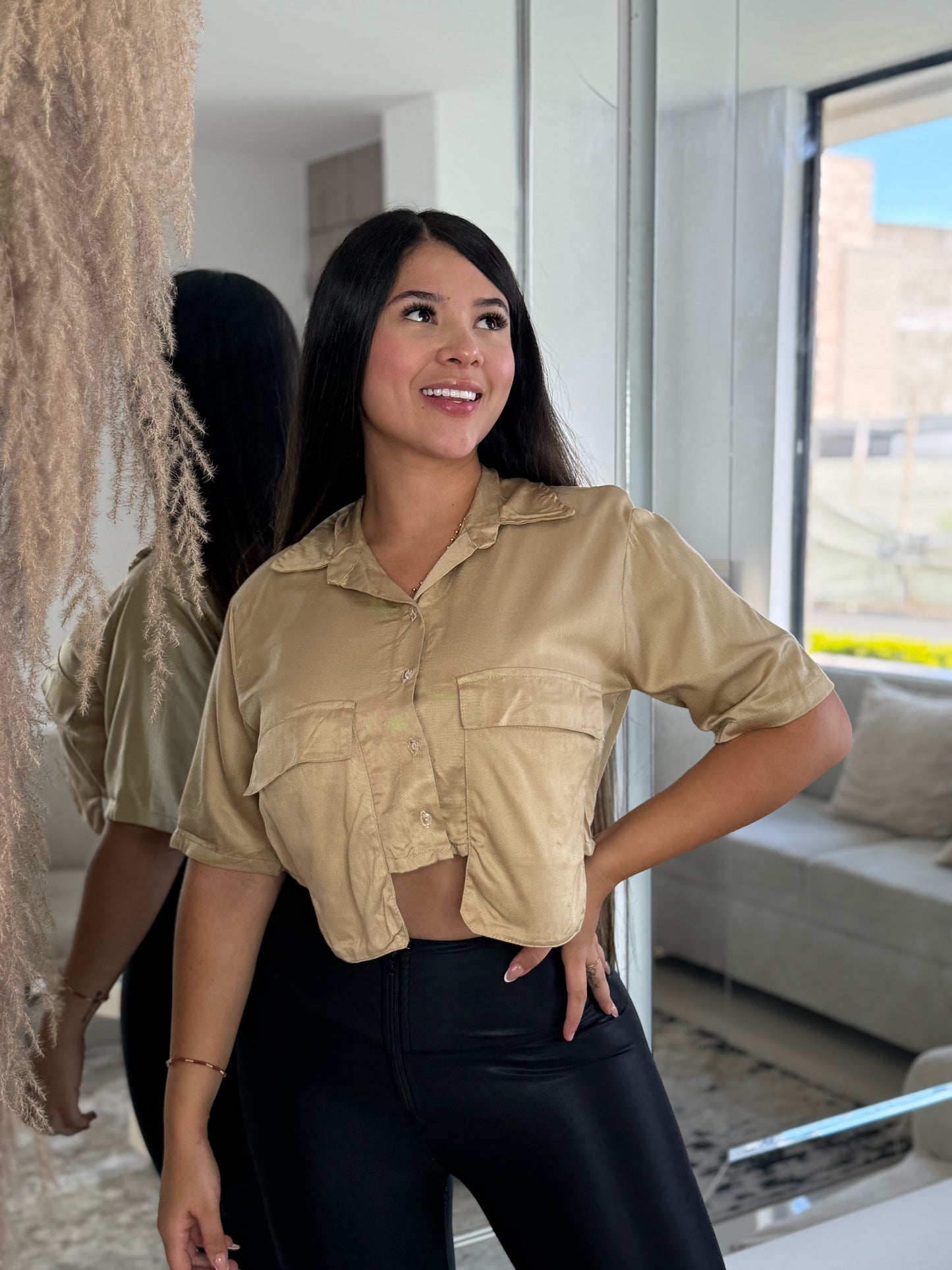 CAMISERA DE BOTONES